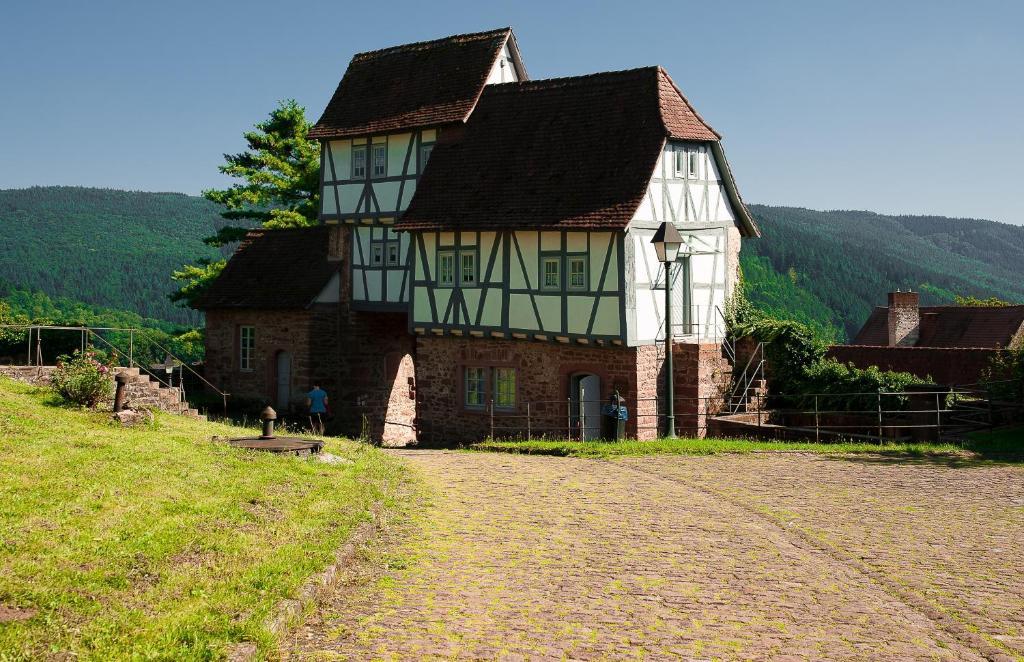 Schlosshotel 希尔施霍恩 外观 照片